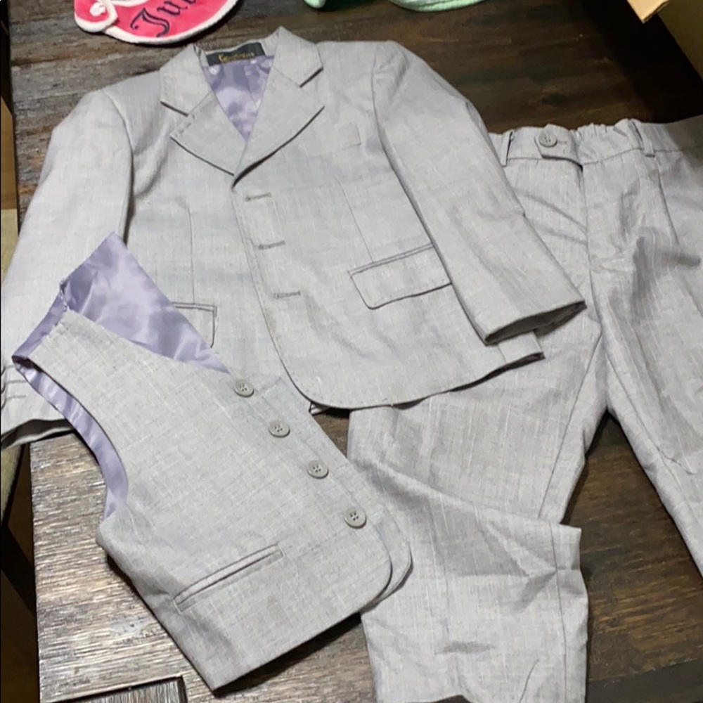 Kani Gold Boys 3 piece suit